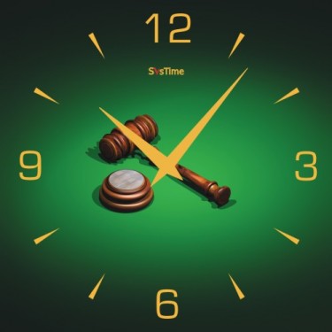 Стеклянные настенные интерьерные часы SvsTime 013-33X33-0015-03G