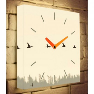 Световые часы Птицы Kitch Clock LB-003