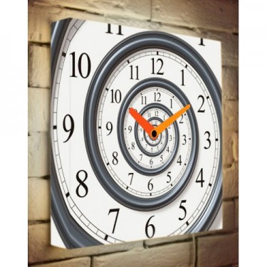 Световые часы Спираль времени Kitch Clock LB-033
