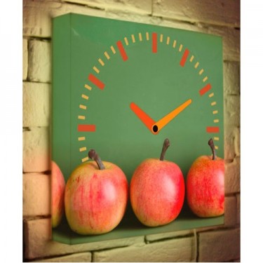 Световые часы Яблоки Kitch Clock LB-011