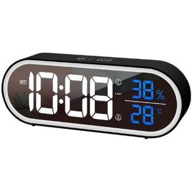 Настольные интерьерные часы BandRate Smart BRSX8811BWBL