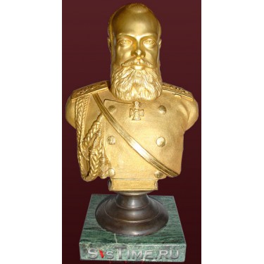 Бюст Александра III из бронзы Vel 03-08-02-03201