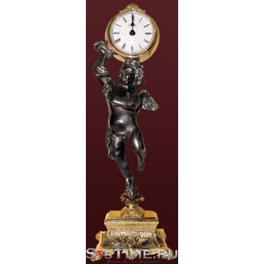 Часы Амур из бронзы Vel 03-12-02-00500