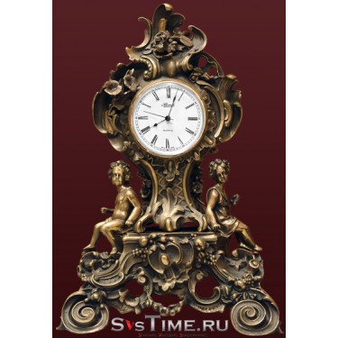 Часы Барокко из бронзы Vel 03-12-01-00400