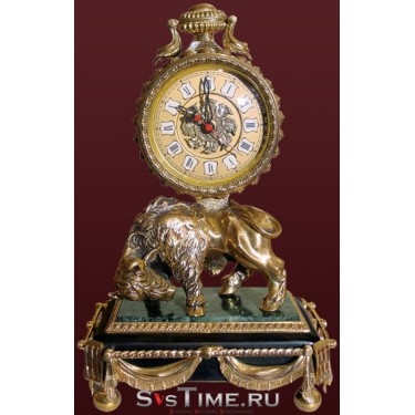 Часы Бизон из бронзы Vel 03-12-02-01401