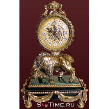 Часы Бизон из бронзы Vel 03-12-02-01402