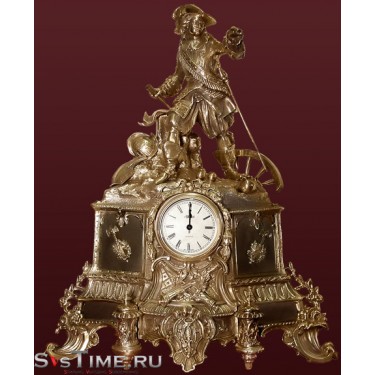 Часы Мушкетер из бронзы Vel 03-12-01-01600