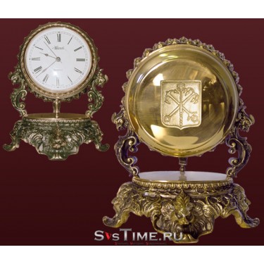 Часы Орловские - Санкт - Петербург из бронзы Vel 03-12-02-00405