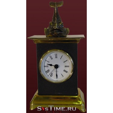 Часы Рыбка из бронзы Vel 03-12-05-01400