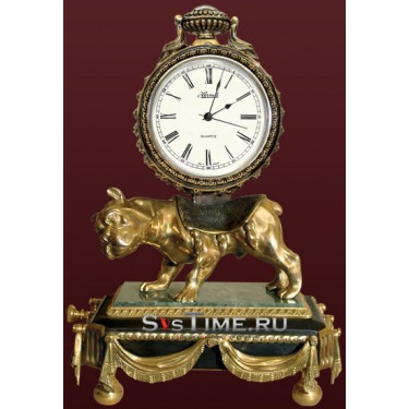 Часы Собака со шкатулкой из бронзы Vel 03-12-02-01601