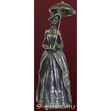 Колокольчик Елизавета (с зонтиком) из бронзы Vel 03-04-00-05300