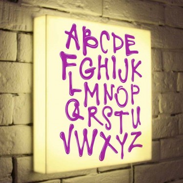 Лайтбокс для детской Alphabet BoxPop 35x35-003