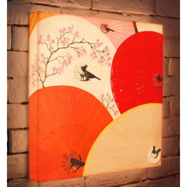 Лайтбокс для гостиной или спальни Японские зонтик BoxPop 45x45-170