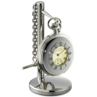Набор подарочный: часы охотника на цепочке и подставка под часы Dalvey 638