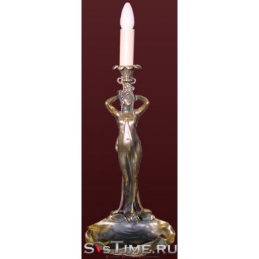 Настольная лампа Нимфа из бронзы Vel 03-06-05-01000