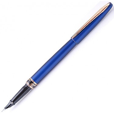 Перьевая ручка Crocodile Cr215F Matte Blue