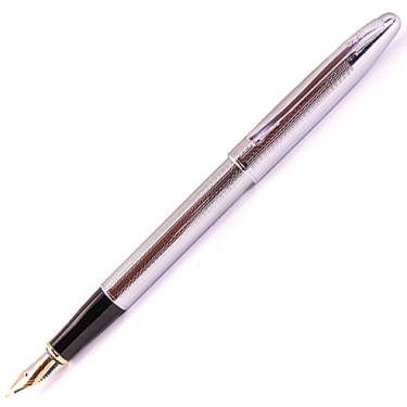 Перьевая ручка Crocodile Cr225F Silver Silver