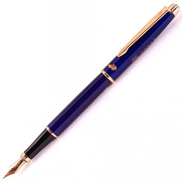 Перьевая ручка Crocodile Cr227F Blue