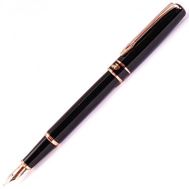 Перьевая ручка Crocodile Cr310F Black