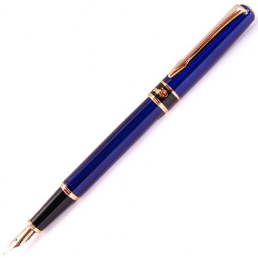 Перьевая ручка Crocodile Cr310F Blue