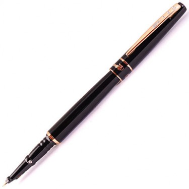Перьевая ручка Crocodile Cr315F Black