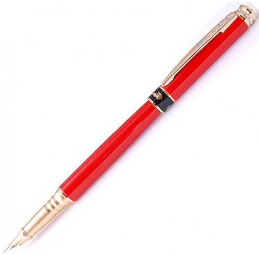Перьевая ручка Crocodile Cr325F Red