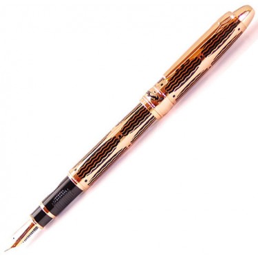 Перьевая ручка Crocodile Cr567F Gold