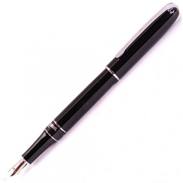 Перьевая ручка Crocodile Cr702F Black