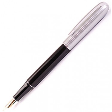 Перьевая ручка Fandini Fn301F Black Silver