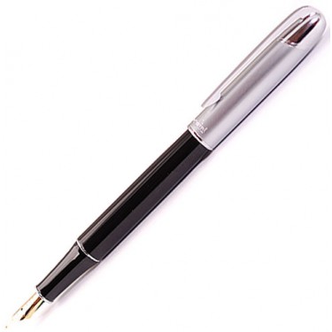 Перьевая ручка Fandini Fn301F Black Silver