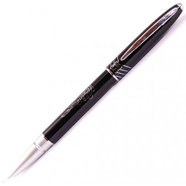 Перьевая ручка Picasso Ps606F Black Silver