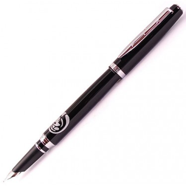 Перьевая ручка Picasso Ps905F Black Silver