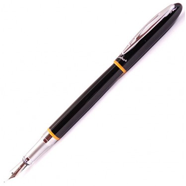 Перьевая ручка Picasso Ps907F Black Orange