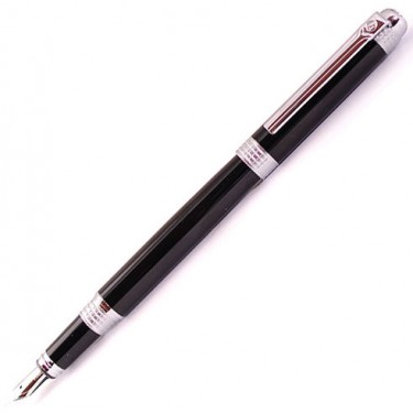 Перьевая ручка Picasso Ps909F Black Silver