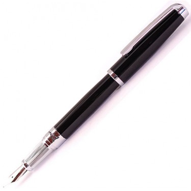 Перьевая ручка Picasso Ps918F Black Silver