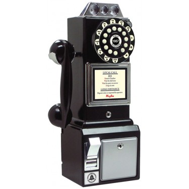 Ретро-телефон Playbox PBT-11-BK