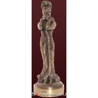 Ручка для печати Декоративная статуэтка - Львица из бронзы Vel 03-03-04-01600