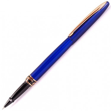 Ручка роллер Crocodile Cr215R Matte blue