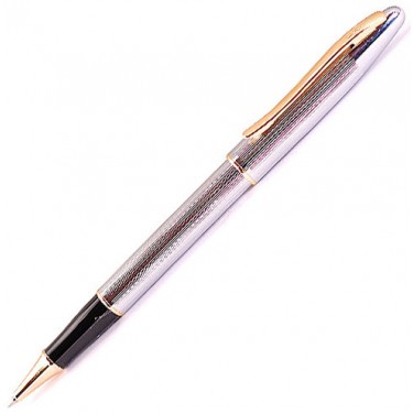 Ручка роллер Crocodile Cr225R Silver Gold