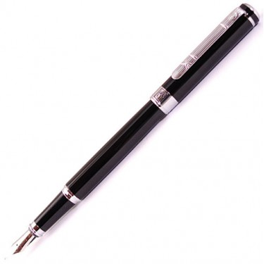 Ручка роллер Picasso Ps902R Black Silver