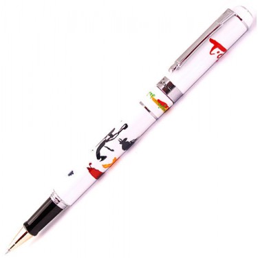 Ручка роллер Picasso Ps929R White