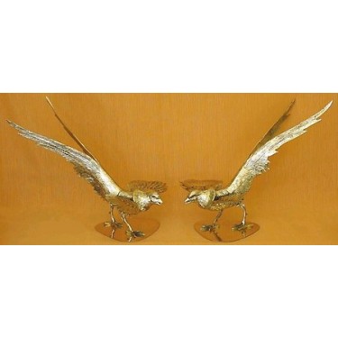 Статуэтка из бронзы Arcobronze 9102 Фигурки птиц (комплект 2)