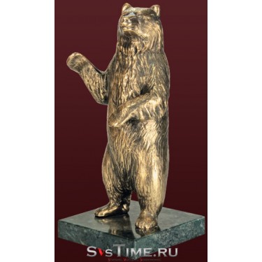 Статуэтка Медведь из бронзы Vel 03-08-03-01300