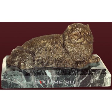 Статуэтка Персидский кот из бронзы Vel 03-08-03-01600