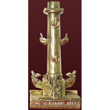 Статуэтка Растральная колонна из бронзы Vel 03-08-01-18100