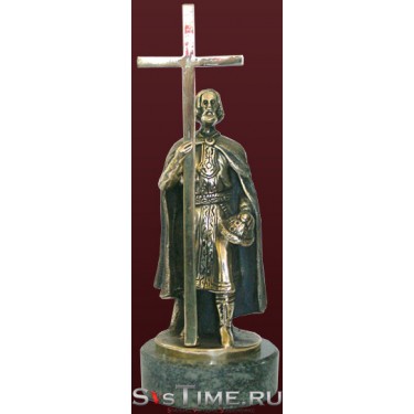 Статуэтка Святой Владимир из бронзы Vel 03-08-01-18400