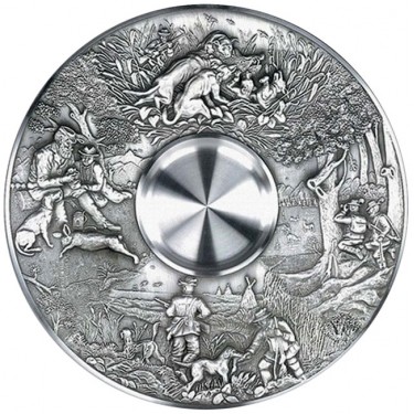Тарелка декоративная из олова Artina SKS 10069