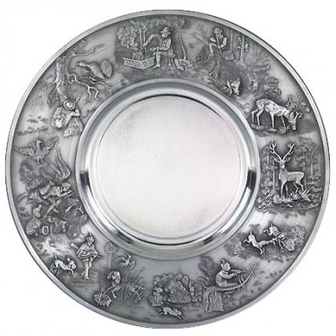 Тарелка декоративная из олова Artina SKS 10071