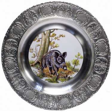 Тарелка декоративная из олова Artina SKS 11768