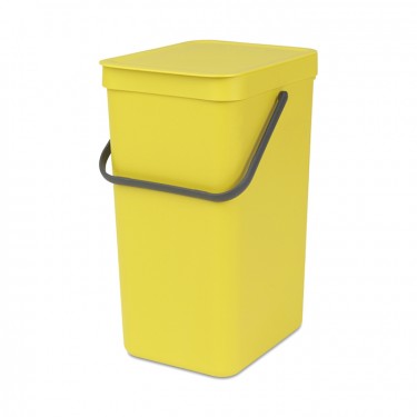 Встраиваемое мусорное ведро Sort & Go (16 л), Желтый Brabantia 109867